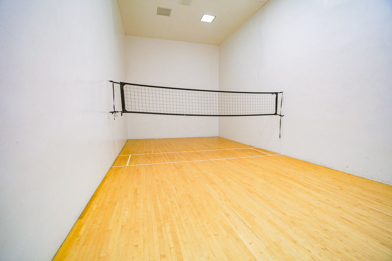 Indoor racquetball courts available at VRI's Brewster Green Resort in Massachusetts.